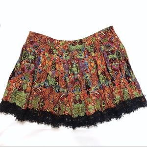 3/$20 Olsenboye Juniors Boho Mini Skirt Size 13